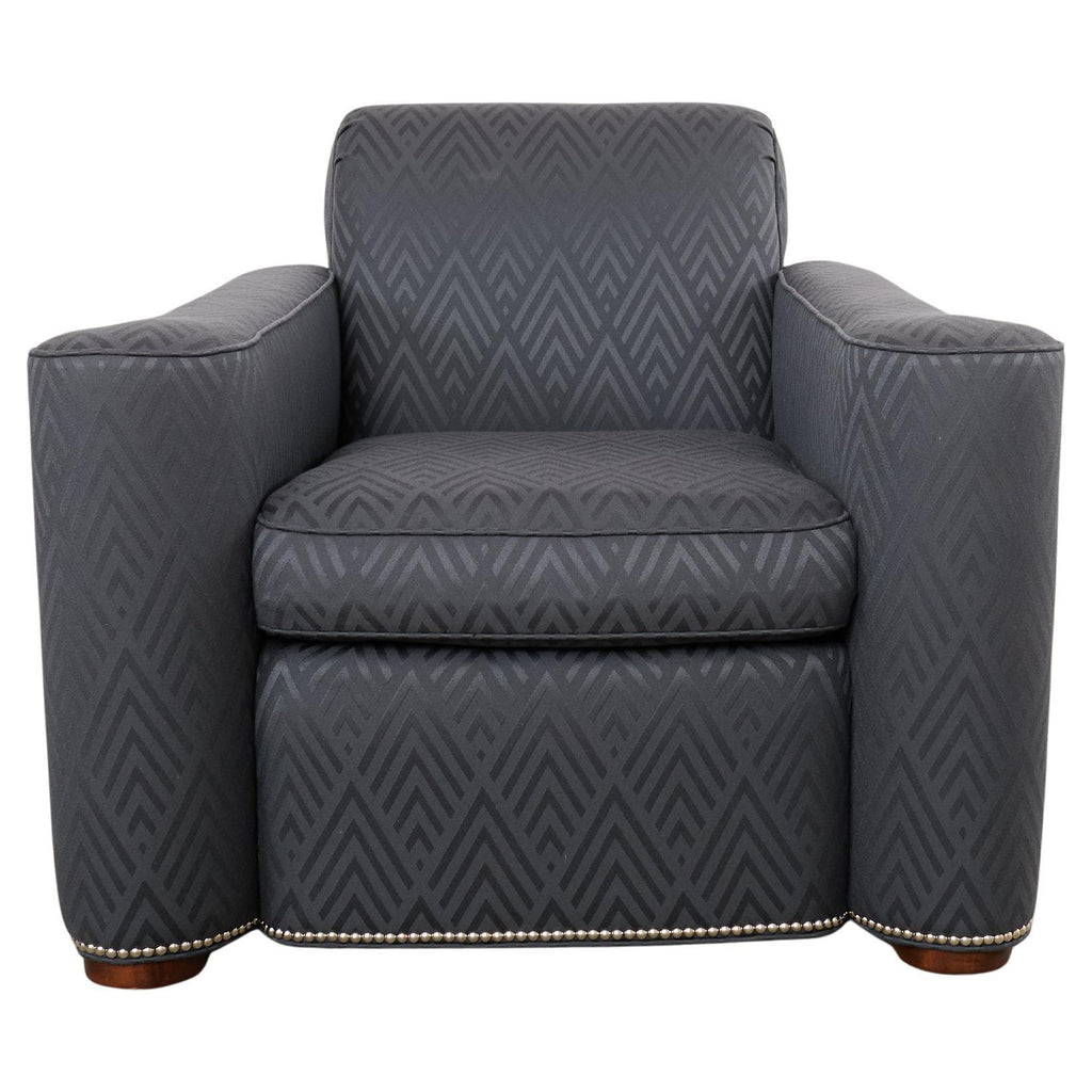 Ralph Lauren Italian Upholstered Brook Street Club Chair