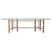 McGuire Organic Modern Rectangular Bamboo Dining Table 8 Ft.
