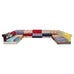 Mah Jong 27 Piece Kenzo Missoni Sofa by Hans Hopfer for Roche Bobois