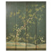 English Chinoiserie Decorated Flora and Fauna Folding Screen