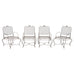 Set of Four Rose Tarlow Style Twig Iron Garden Dining Armchairs