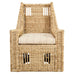 Ralph Lauren Organic Modern Woven Seagrass Wicker Armchair