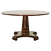 Thomas Pheasant for Baker Mahogany Round Pedestal Dining Table