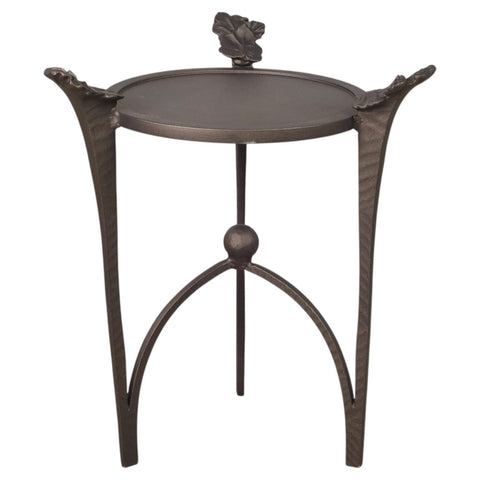 Michael Taylor Arcadia Bronzed Aluminum Garden Drinks Table