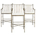 Set of Three Michael Taylor Designs Montecito Garden Barstools