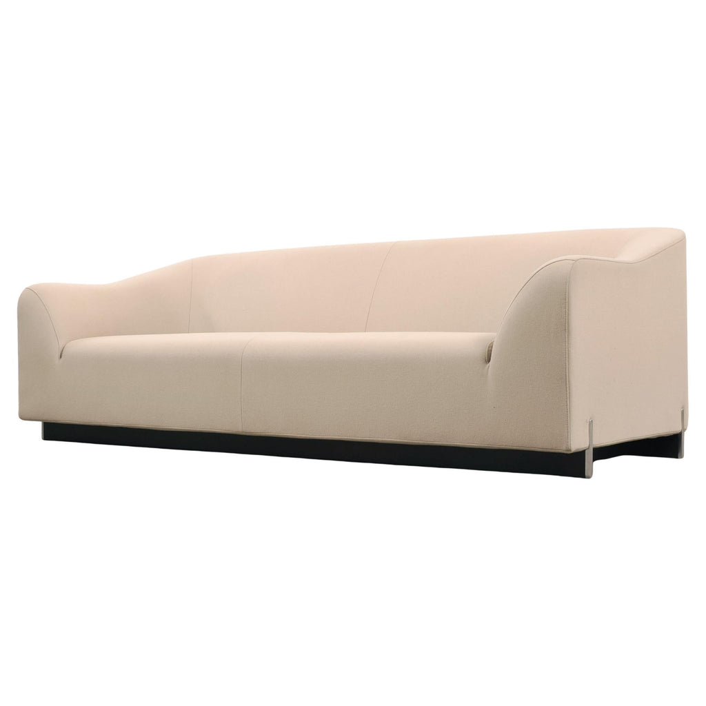 Eric Jourdan for Ligne Roset Snowdonia Cream Modernist Sofa