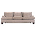 Barbara Barry for Baker Loose Back Sofa in Taupe Upholstery