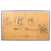 Japanese Meiji Four Panel Screen Ducks and Geese in Flight