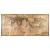 19th C. Japanese Edo Six Panel Screen Chinese Official's Gathering