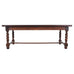 Country French Farmhouse Barley Twist Dining Table Extends 10 Ft