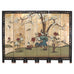 Chinese Export Six-Panel Gilt Landscape Coromandel Screen 8 Ft