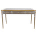 John Vesey Steel Bronze Neoclassical Library Table or Desk