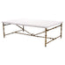 Oly Studio Gilded Iron Faux Bois Branch Diego Cocktail Table