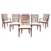 Set of Six Barbara Barry for Baker Spindle Back Dining Chairs