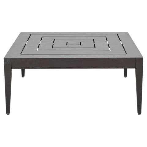McKinnon and Harris Wyatt Square Aluminum Garden Coffee Table