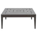 McKinnon and Harris Wyatt Square Aluminum Garden Coffee Table