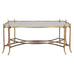Dennis & Leen Chinoiserie Iron Gilt Tray Cocktail Table
