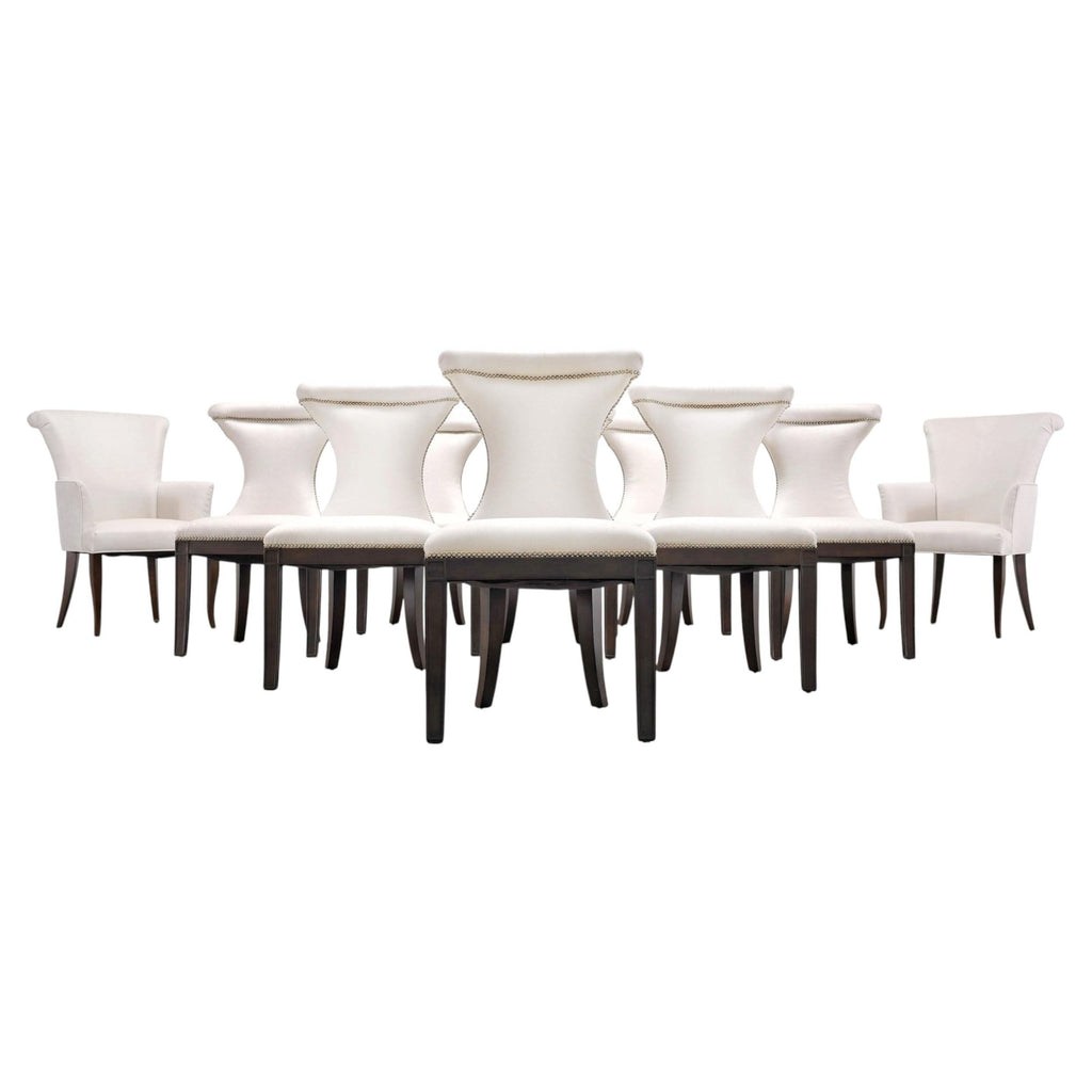Set of Ten Ralph Lauren Style Highgate Dining Chairs