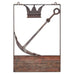British Crown & Anchor Iron Hanging Tavern or Pub Sign