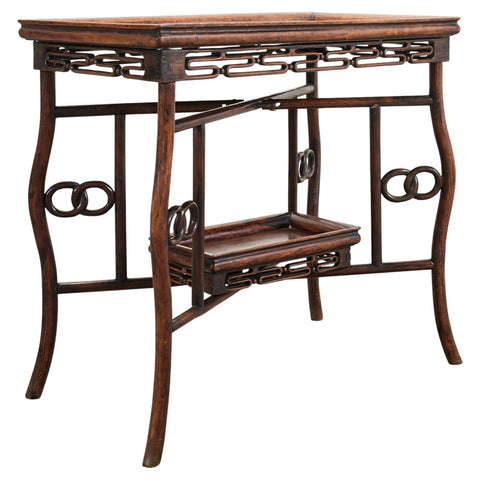 Chinese Export 20th Century Qing Dynasty Folding Tray Table