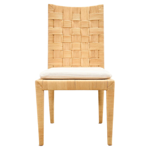 John Hutton for Donghia Block Island Rattan Cane Dining Chair