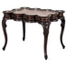 Rose Tarlow Style Chinoiserie Scalloped Lacquer Coffee Table