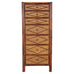 Carrie Bradshaw's English Aesthetic Bamboo Rattan Chest Dresser