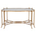 Dennis & Leen Chinoiserie Iron Gilt Tall Tray Cocktail Table