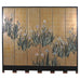 Chinese Export Coromandel Screen After Ogata Korin Irises