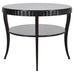 Barbara Baker for Baker Art Deco Walnut Fluted Center Table