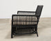 Palecek Art Deco Style Rattan Pencil Reed Settee