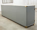 Tommi Parzinger Lacquer Marble Top Sideboard Credenza 10 Ft