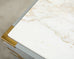 Tommi Parzinger Lacquer Marble Top Sideboard Credenza 10 Ft