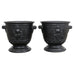 Pair of Swedish Venus Rising Urn Planters