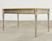 John Vesey Steel Bronze Neoclassical Style Library Table Desk