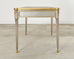 John Vesey Steel Bronze Neoclassical Style Library Table Desk
