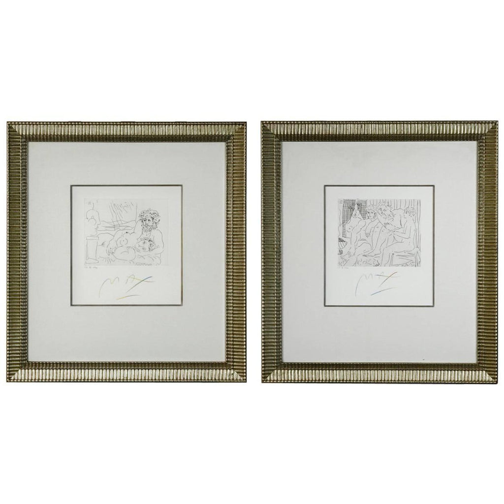 Pair of Peter Max Etchings V3 IX and XII