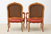 Pair of 19th Century Louis XV Carved Walnut Armchairs