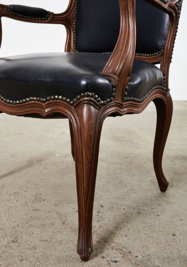 Set of Twelve French Louis XV Style Walnut Dining Chairs – Erin Lane Estate