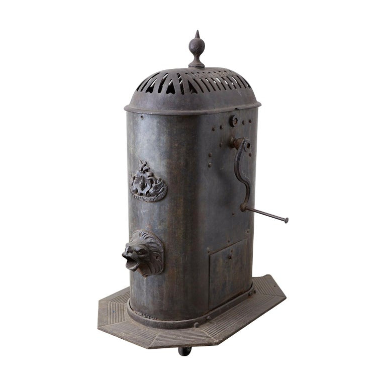 19th Century French Cast Iron Water Pump Fountain