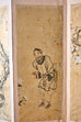 Korean Six-Panel Screen of Legendary Chinese Figures