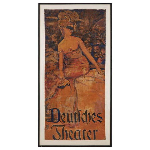 Adolf Munzer Deutsches Theater Poster, 1905
