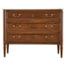 French Louis XVI Style Mahogany Marble Top Commode Dresser