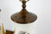 Pair of English Decalcomania Regency Style Table Lamps