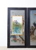 Set of Three French Chinoiserie Framed Canvas Paintings