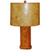Art Deco Patinated Leather Table Lamp in the Manner of William Billy Haines