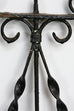 19th Century French Wrought Iron Fence Railing Fragment