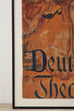 Adolf Munzer Deutsches Theater Poster, 1905