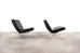 Pair of Midcentury Barcelona Chairs After Ludwig Mies Van der Rohe