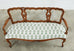 Italian Fruitwood Venetian Style Carved Canape Bench